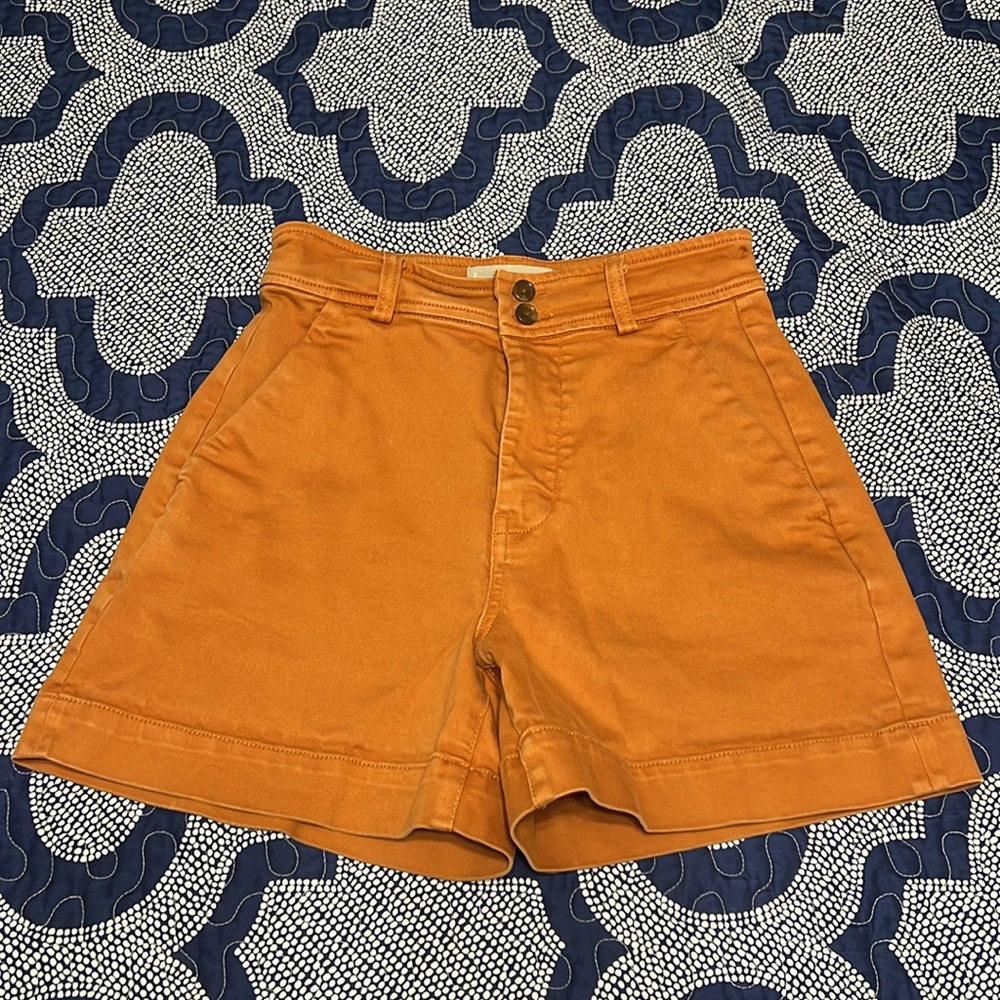 Everlane Way High Canvas Shorts